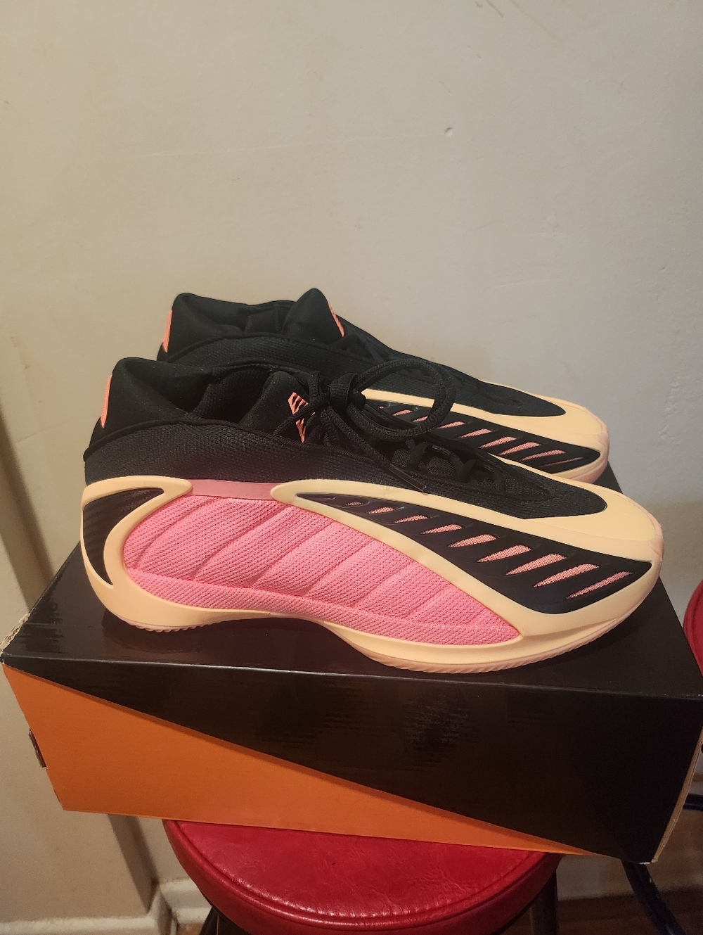 Adidas Anthony Edwards 2 "With Love," Mens 10.5 - Picture 5 of 12
